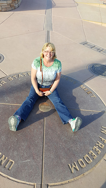 Marie in four states (Colorado,, Utah, Arizona and New Mexico)