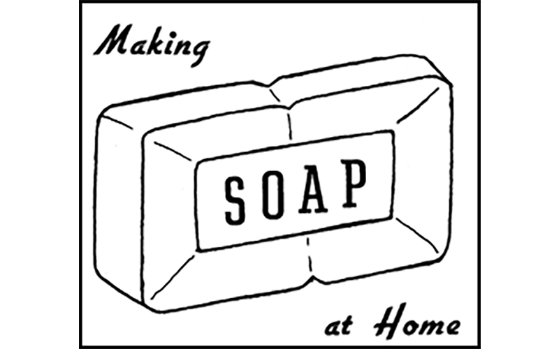 Making Soap, 1955 Style