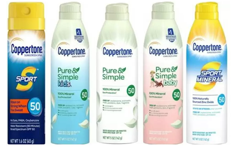 Coppertone Spray Products