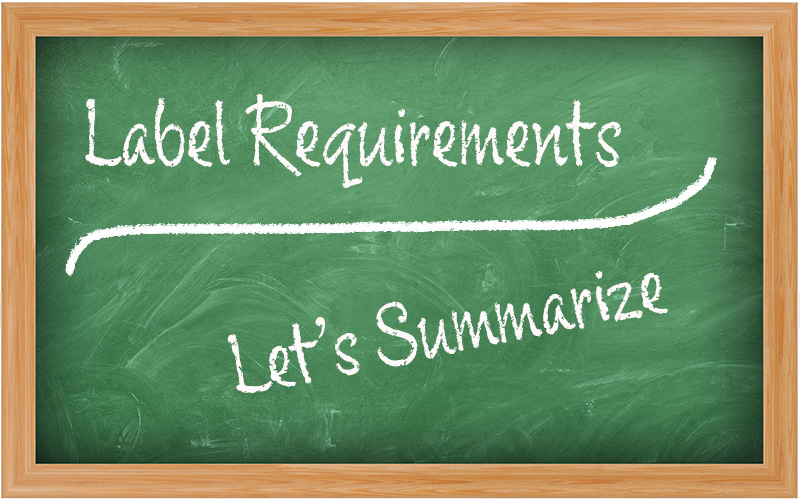 Labeling – Let’s Summarize