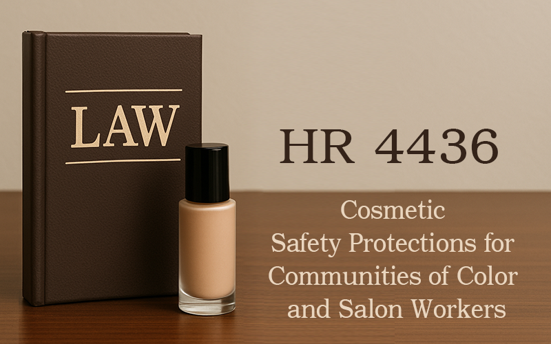 H.R. 4436 – Cosmetic Safety Protections for Communities of Color and Salon Workers Act