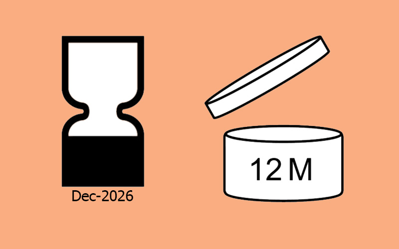 Using the Open Jar and Hourglass Symbols